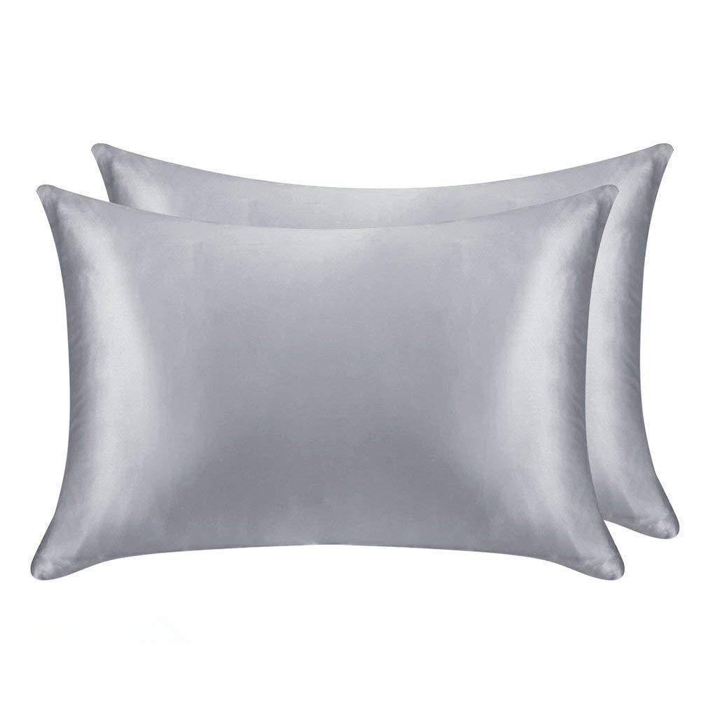 Satin pillowcase with hidden zip by CUZY NYSST