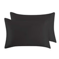 Satin pillowcase in white, 50 by 75 cm