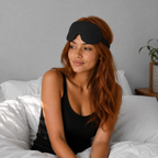 3D Sleep Eye Mask — 100% Blackout, Zero Eye Pressure