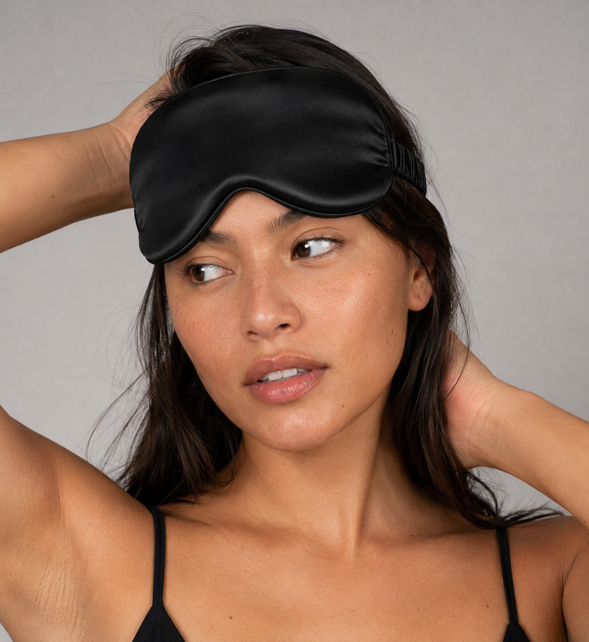 Silk Sleep Eye Mask — 100% Pure Silk, Soft Blackout