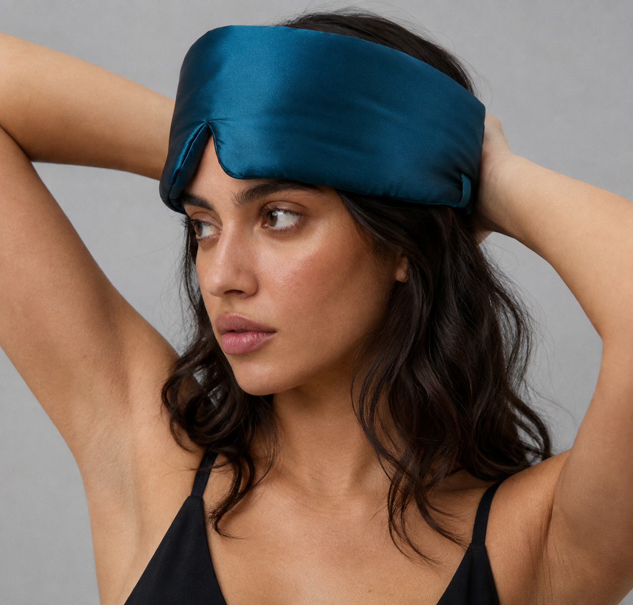 Mulberry Silk Sleep Eye Mask — 100% Silk, Blackout