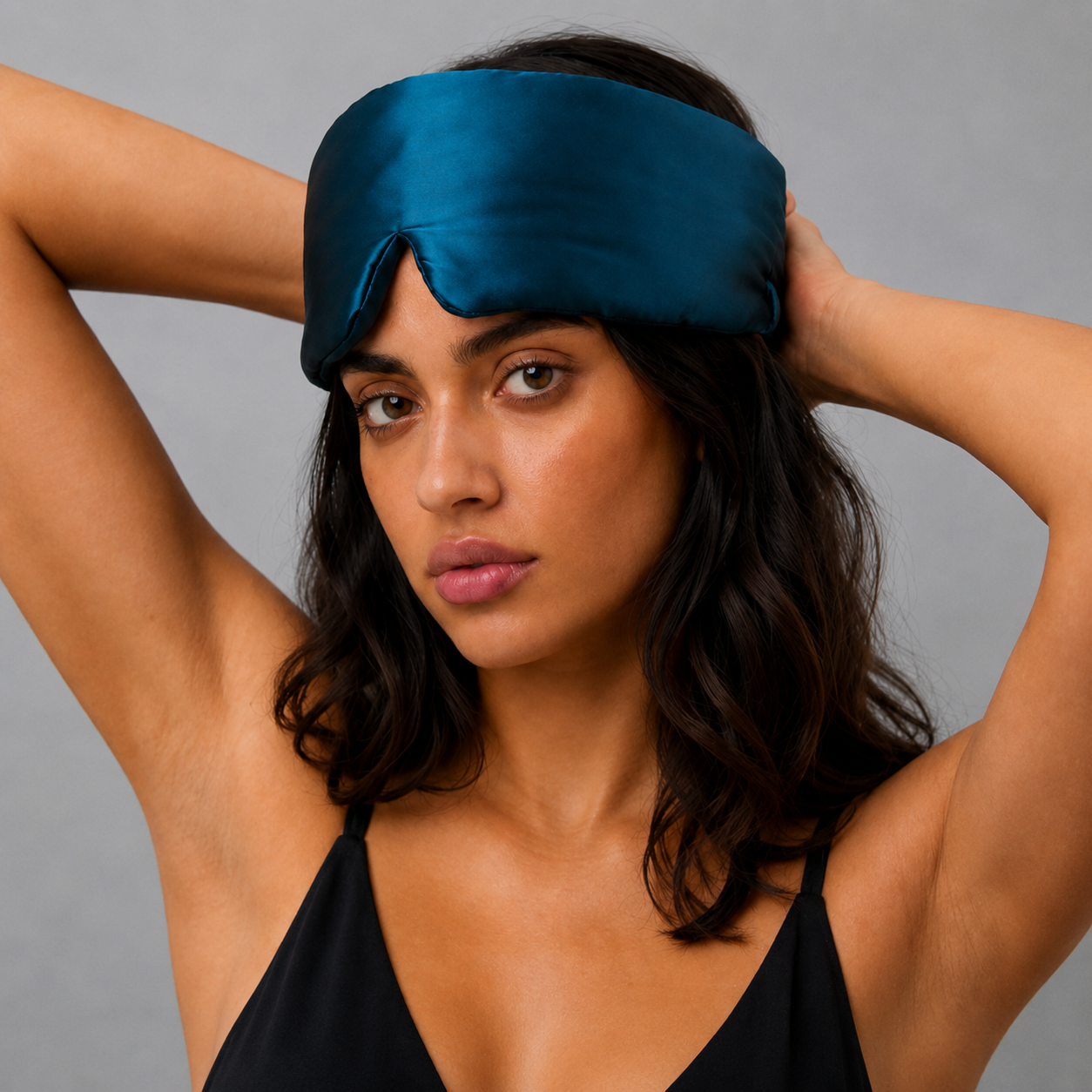 Mulberry Silk Sleep Eye Mask — 100% Silk, Blackout