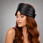 Mulberry Silk Sleep Eye Mask — 100% Silk, Blackout