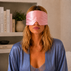 Mulberry Silk Sleep Eye Mask — 100% Silk, Blackout