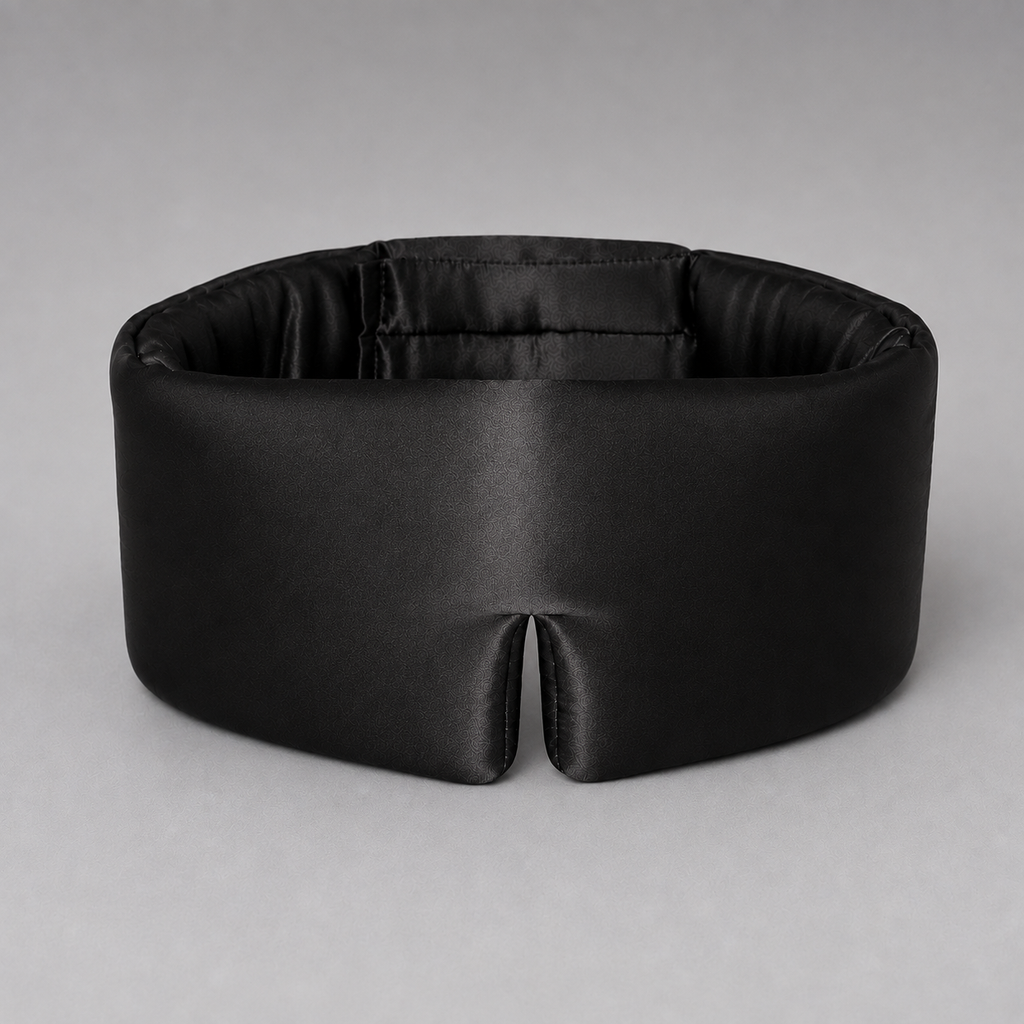 Mulberry Silk Sleep Eye Mask — 100% Silk, Blackout