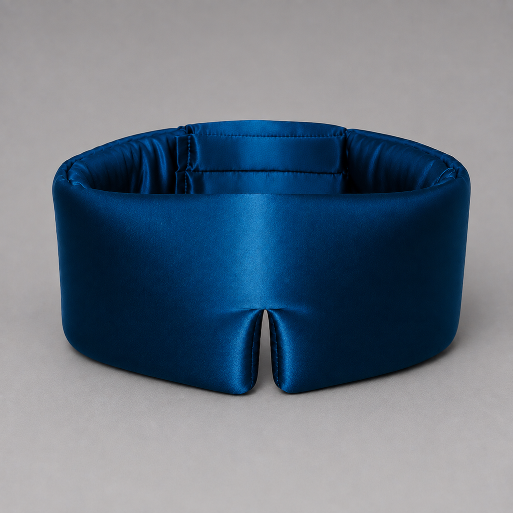 Mulberry Silk Sleep Eye Mask — 100% Silk, Blackout