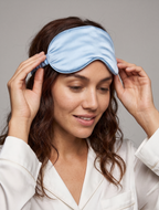 Silk Sleep Eye Mask — 100% Pure Silk, Soft Blackout