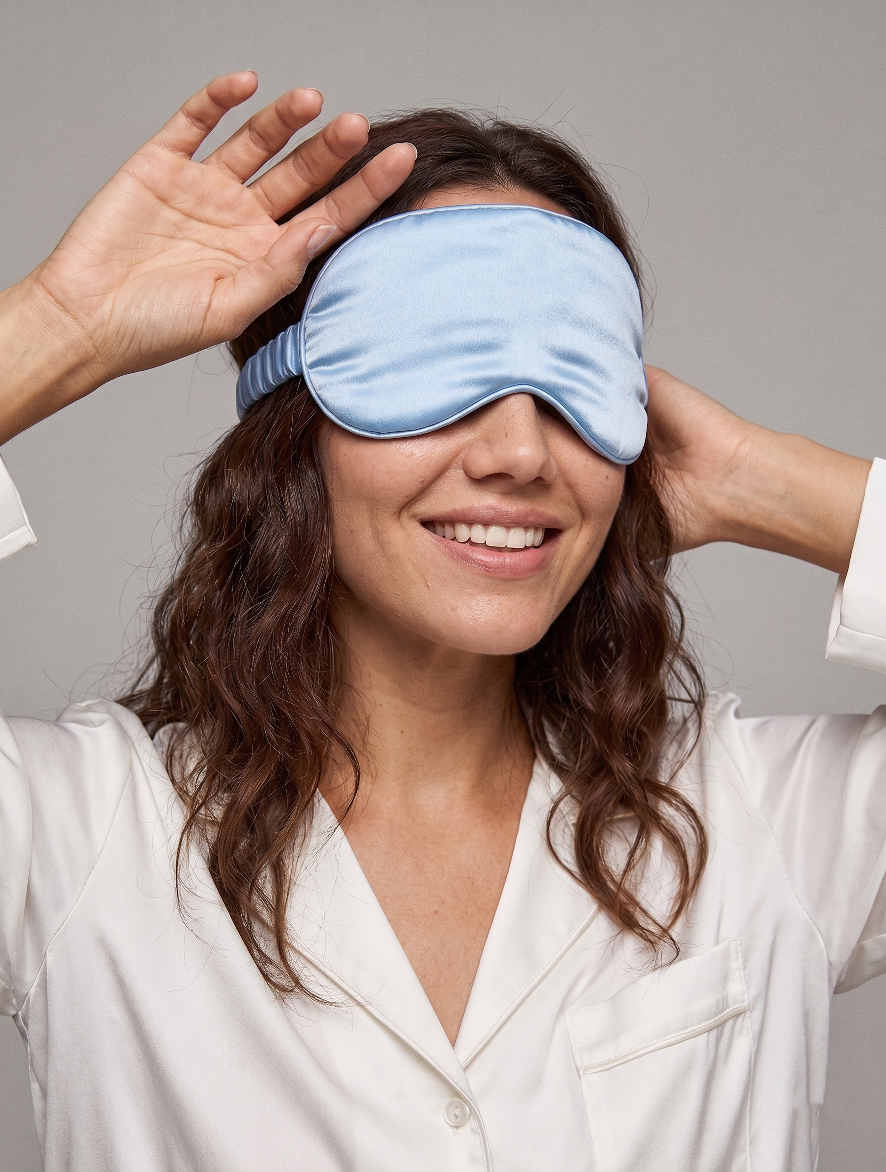 Silk Sleep Eye Mask — 100% Pure Silk, Soft Blackout
