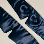 Classic Indigo silk lash extension sleep mask, view 6