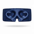 Classic Indigo silk lash extension sleep mask, view 7
