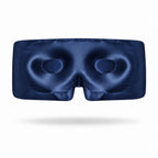 Classic Indigo silk lash extension sleep mask, view 7