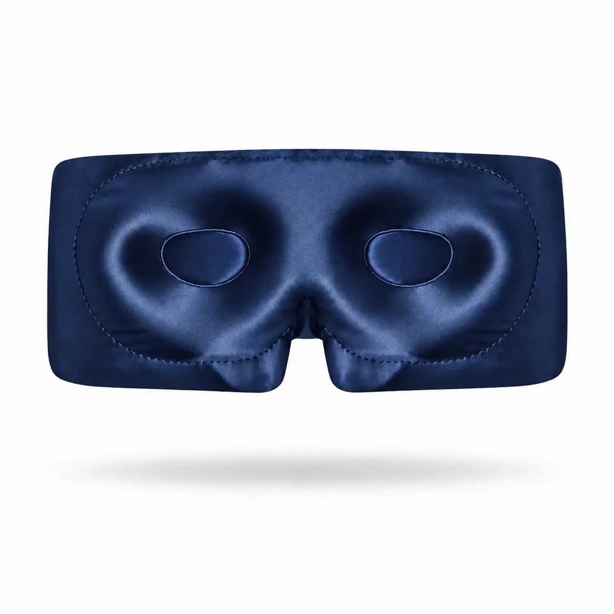 Classic Indigo silk lash extension sleep mask, view 7