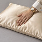 Light Champagne 22 momme mulberry silk pillowcase