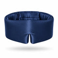 Navy Blue Deep Sleep silk eye mask, view 6