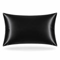 Black 22 momme mulberry silk pillowcase