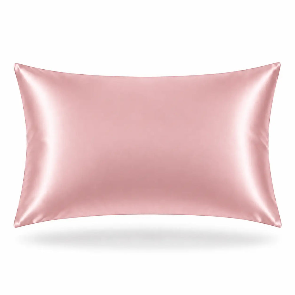 Pink Silk Pillowcase — 22 Momme Mulberry