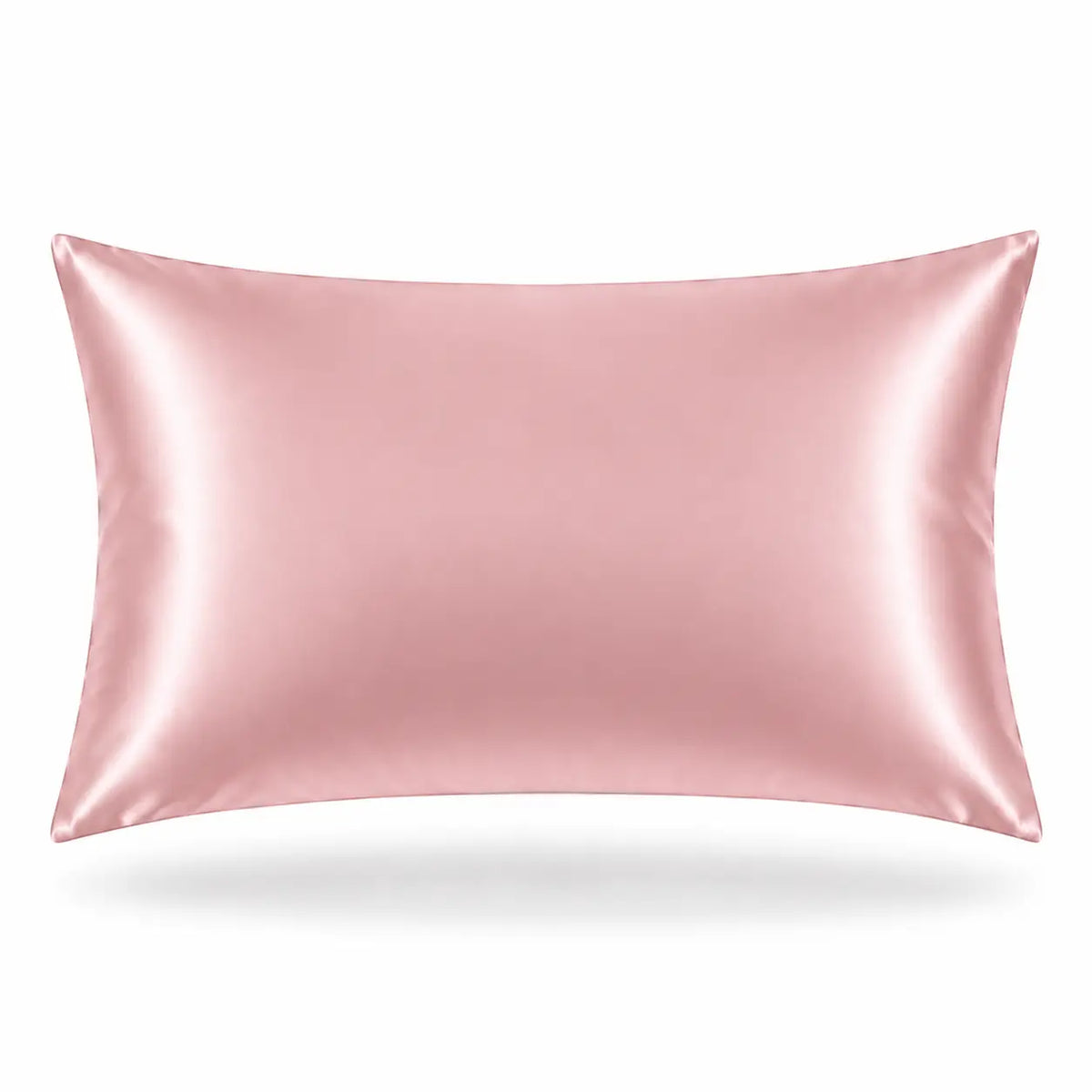 Pink 22 momme mulberry silk pillowcase