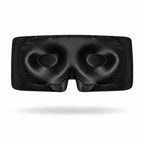 Midnight Caviar silk lash extension sleep mask, view 1