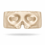 Champagne Shimmer silk lash extension sleep mask, view 2