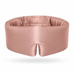 Desert Rose silk lash extension sleep mask, view 2