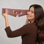 Desert Rose silk lash extension sleep mask, view 9