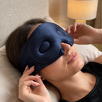 Eyelash protecting silk sleep mask, photo 5