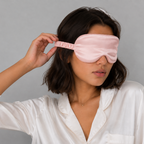 Silk Sleep Eye Mask — 100% Pure Silk, Soft Blackout